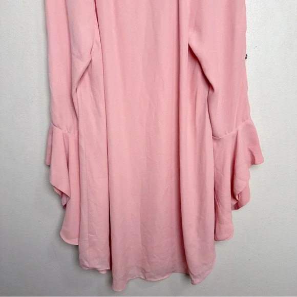 Free People Womens Small Georgine Mini Dress  Gossamer Pink - Picture 12 of 13